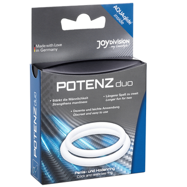 Potenzduo Silicone Medico per Erezioni Più Intense e Sensibilità
